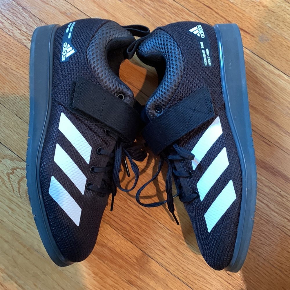 Adidas Unisex Powerlift Black Athletic Shoes